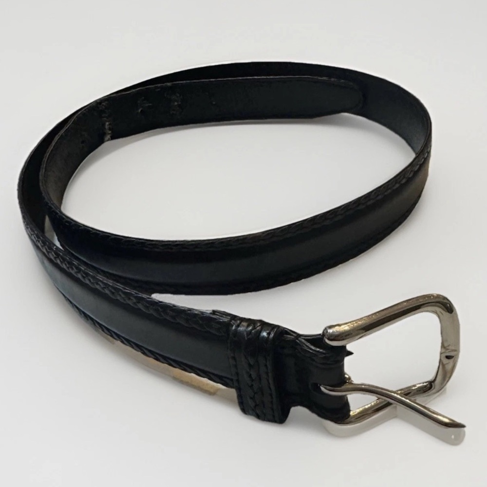 FootJoy Men’s Genuine Leather Black Golf Belt | Size 38 | Made in Canada